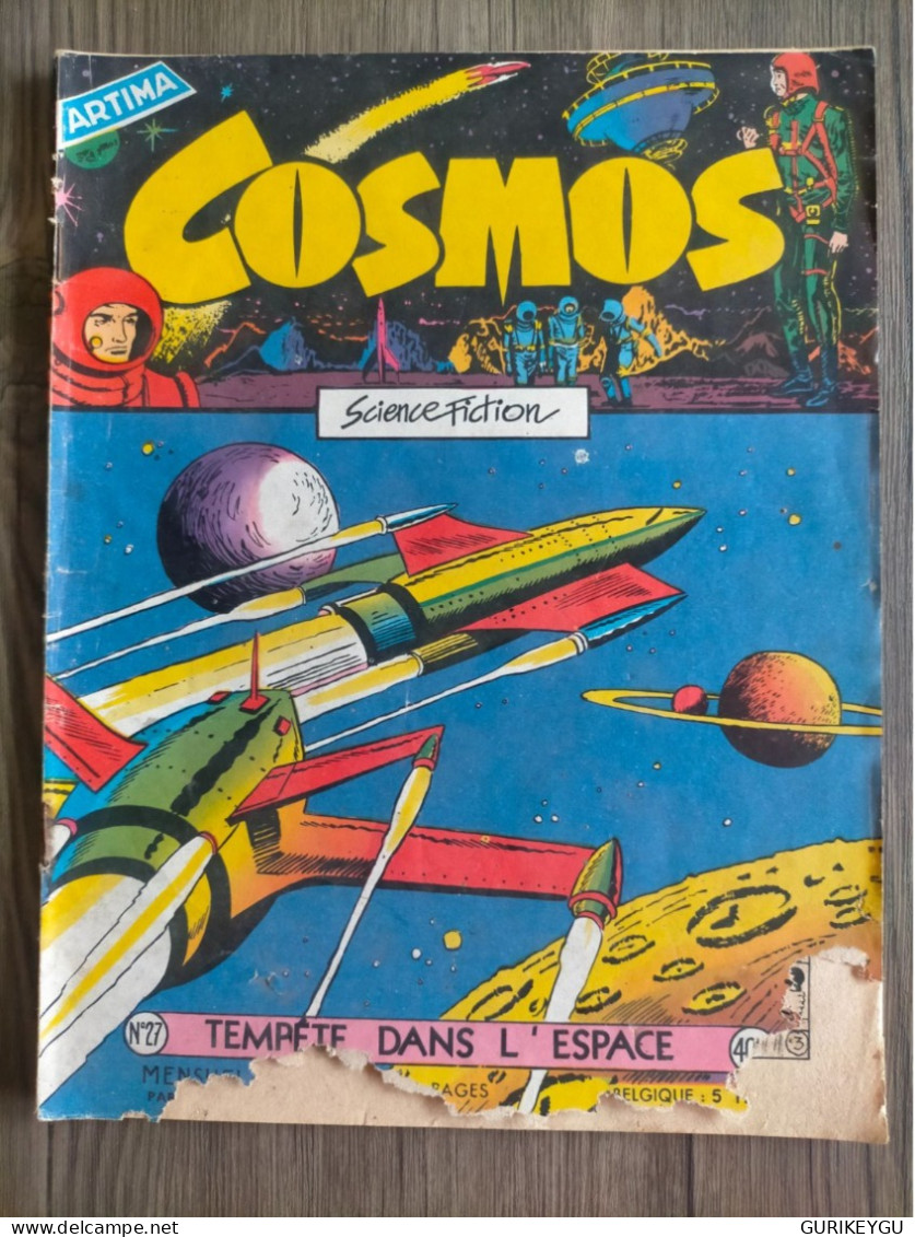 Bd Atome KID COSMOS N° 27 ARTIMA 1959 Science Fiction RAY COMET - Arédit & Artima