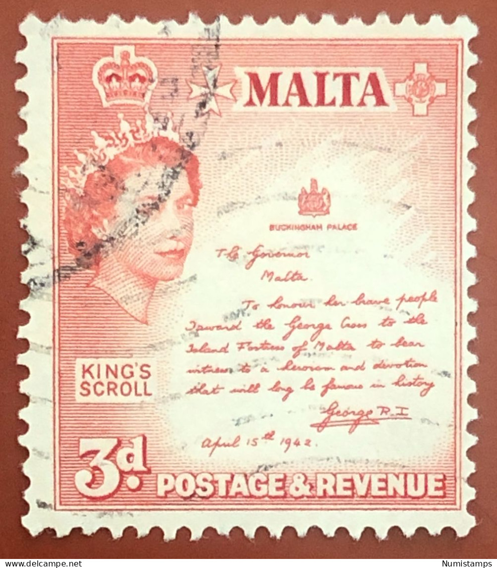 Malta -  Finals 1956-1964: Queen Elizabeth II - Malta