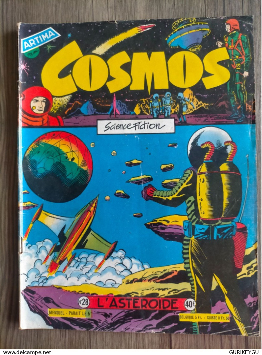 Bd Atome KID COSMOS N° 28 ARTIMA 1959 Science Fiction RAY COMET BIEN - Arédit & Artima