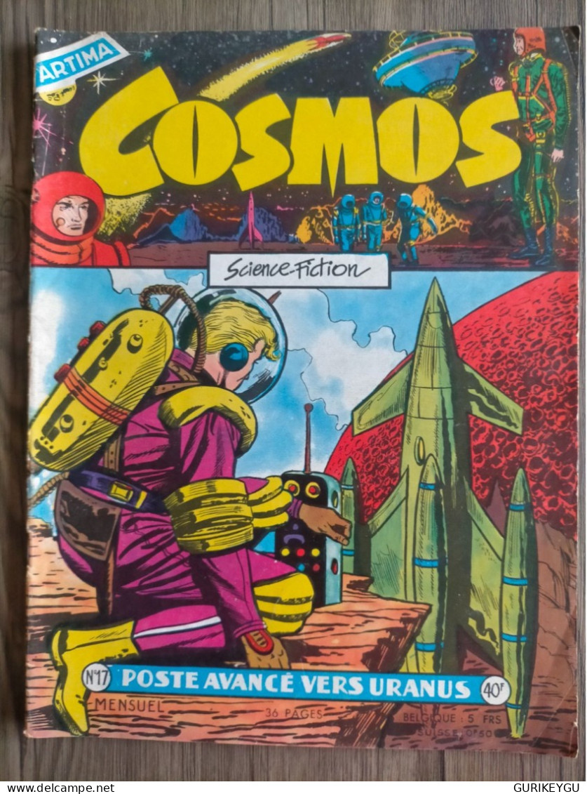 Bd Atome KID COSMOS N° 17 ARTIMA 1958 Science Fiction RAY COMET BIEN - Arédit & Artima