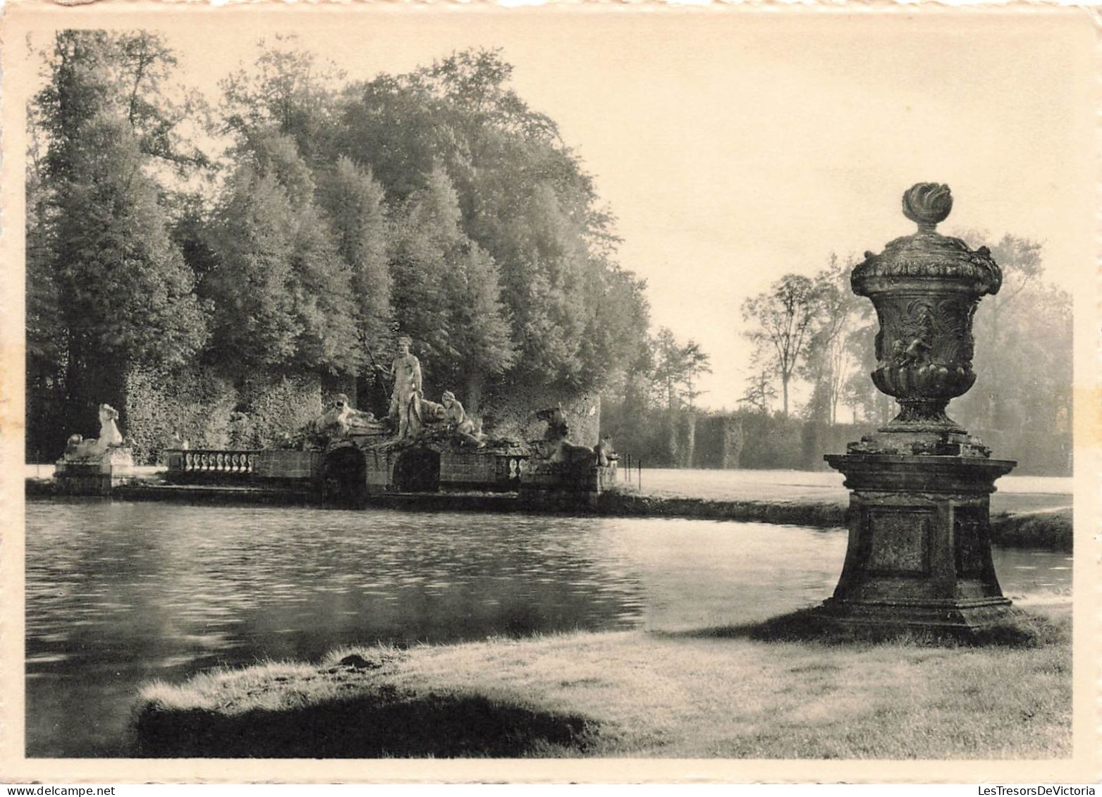 BELGIQUE - Belœil - Château De Belœil - Le Groupe De Neptune - Carte Postale Ancienne - Beloeil