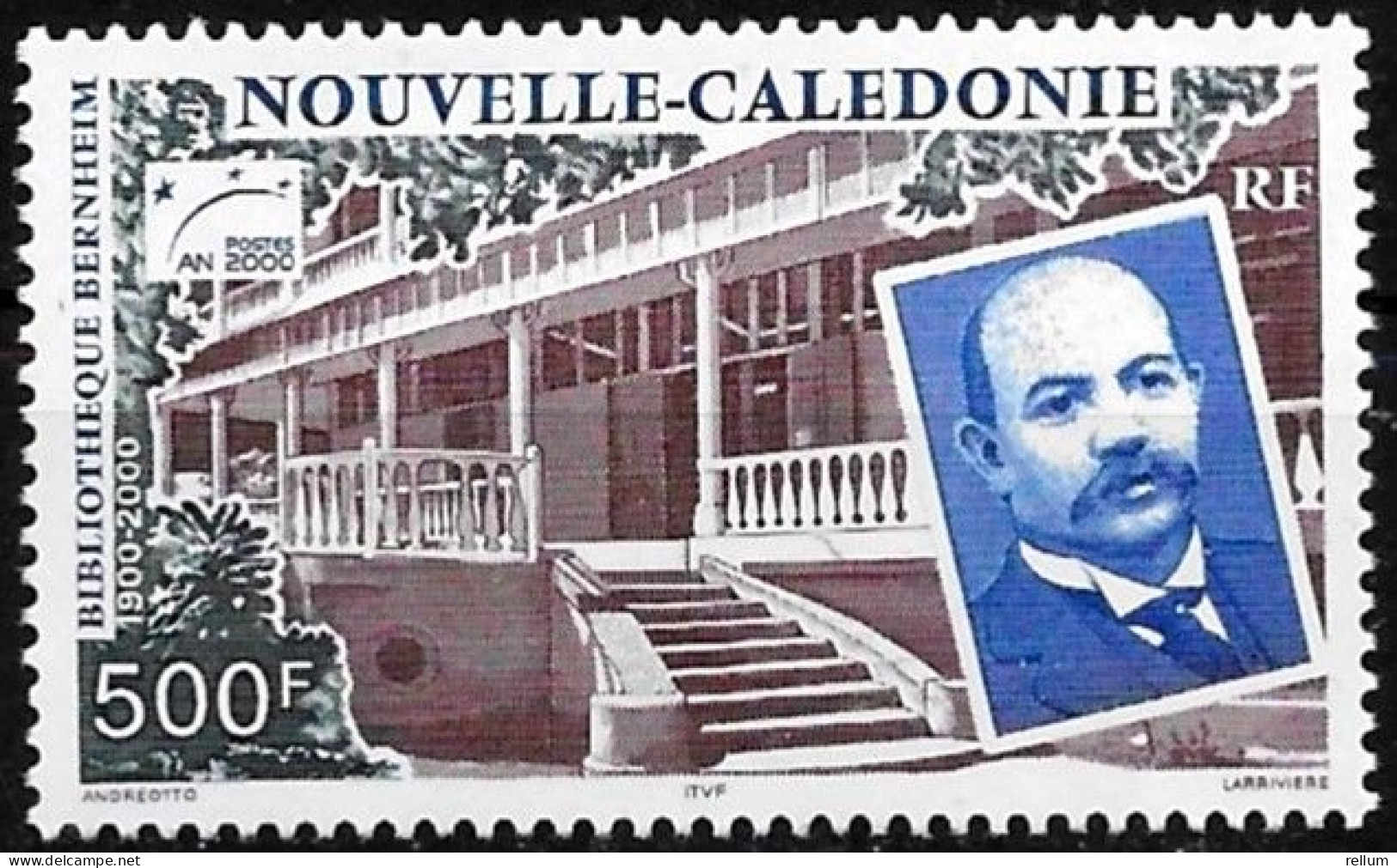 Nouvelle Calédonie 2000 - Yvert Et Tellier Nr. 825 - Michel Nr. 1217 ** - Unused Stamps