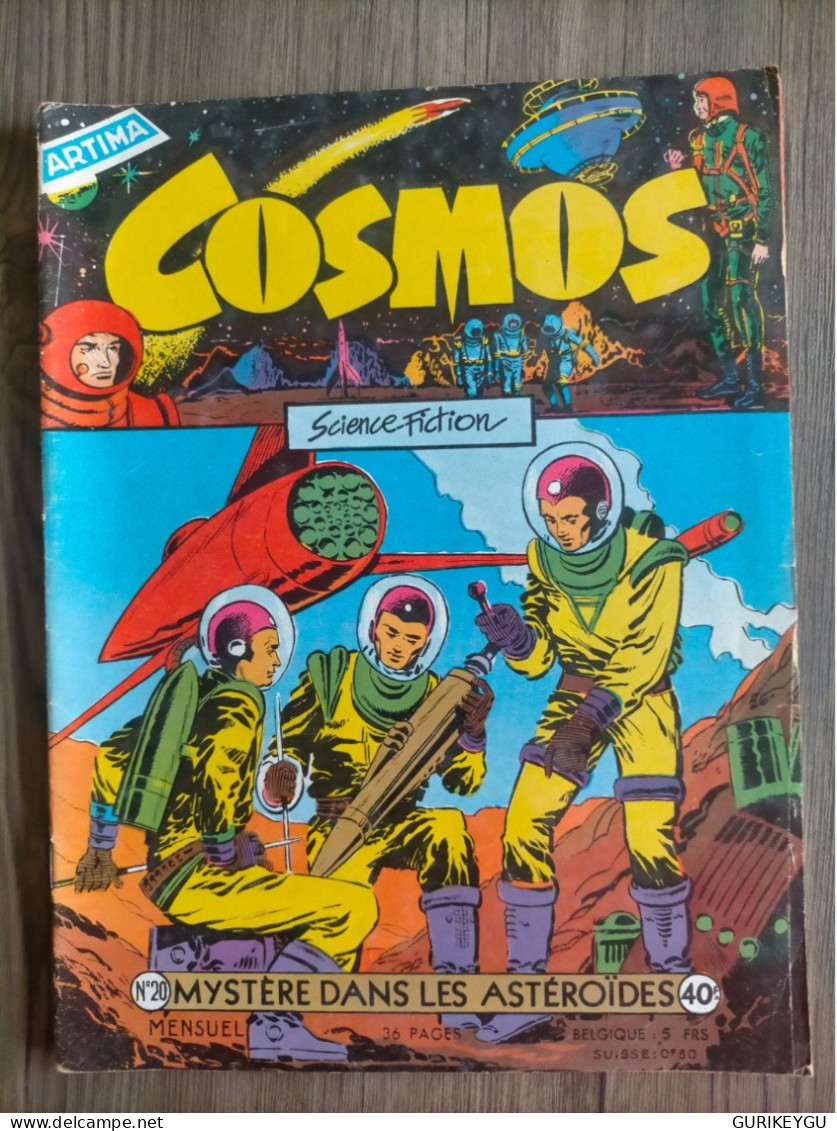 Bd Atome KID COSMOS N° 20 ARTIMA 1958 Science Fiction RAY COMET  BIEN Avec Pub D'origine TRANSISTOR Montage SABAKI - Arédit & Artima