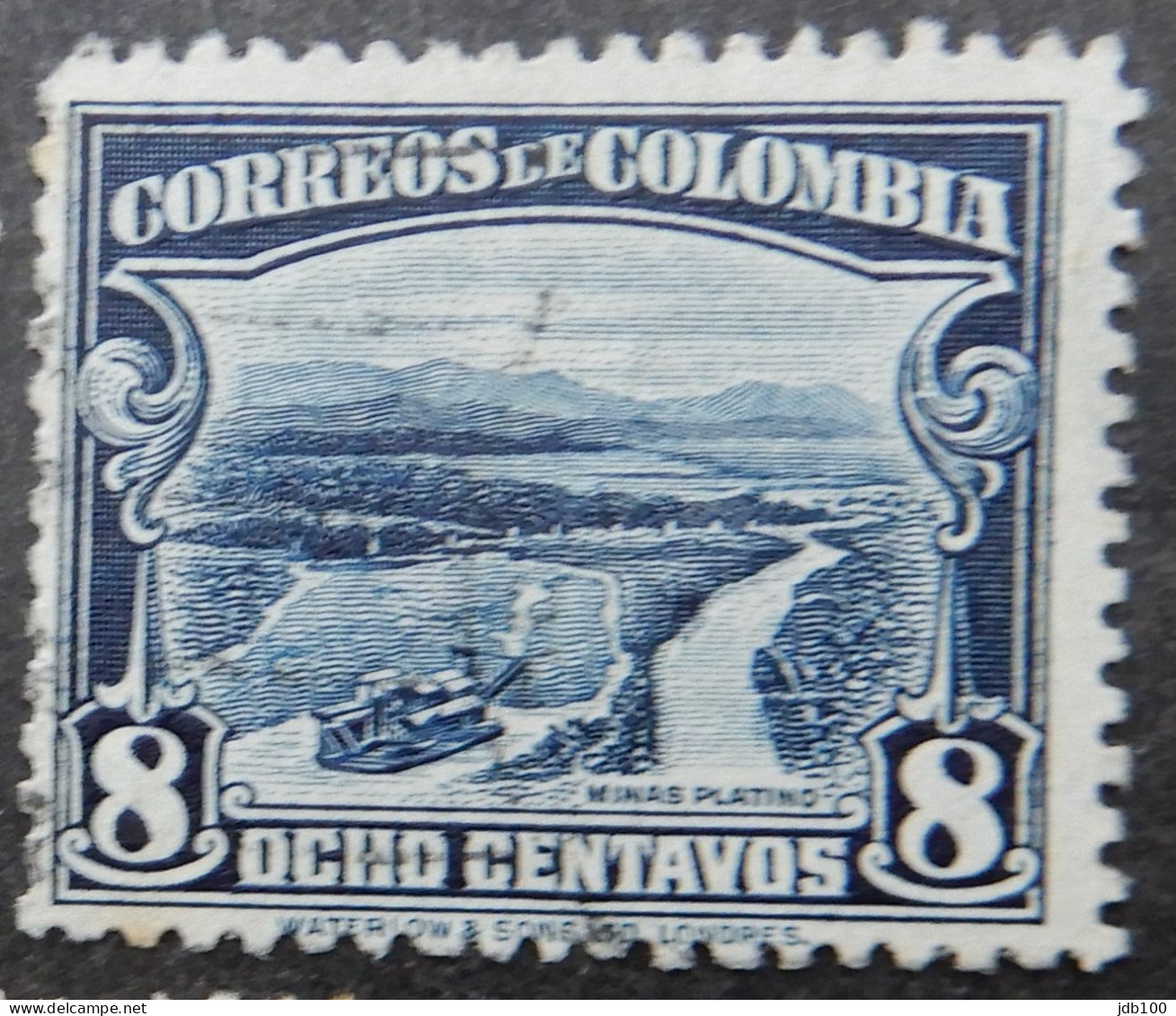 Colombia 1932 (3b) Mining And Agriculture - Kolumbien