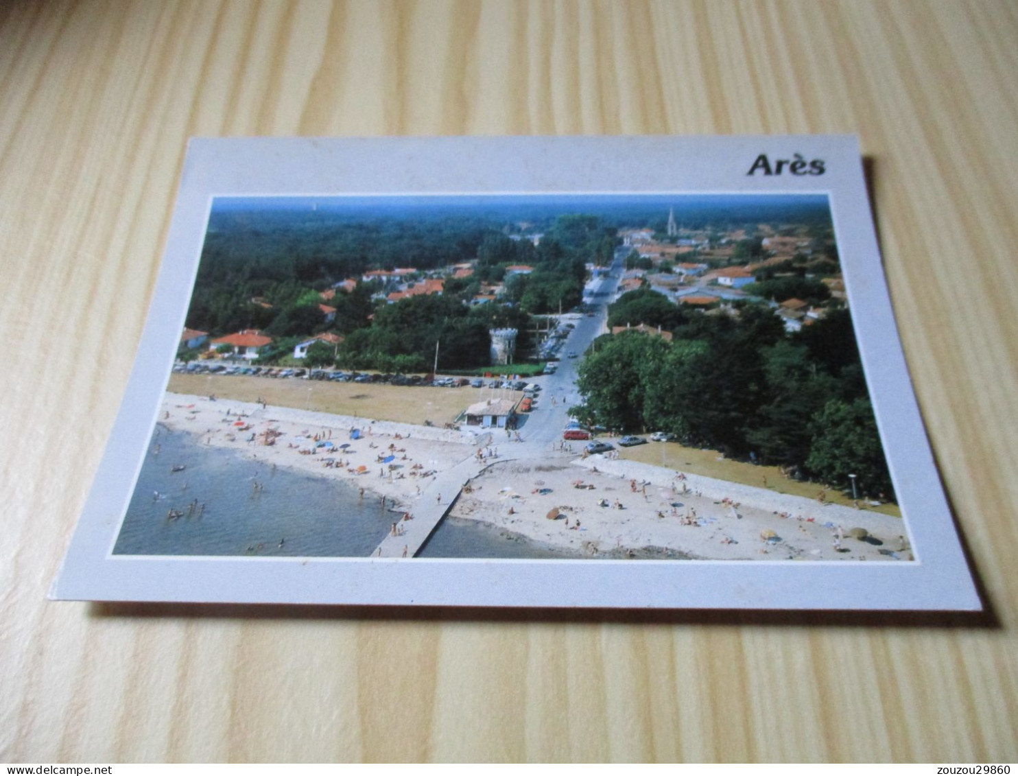 Arès (33).Vue Aérienne - La Jetée Et La Plage. - Arès