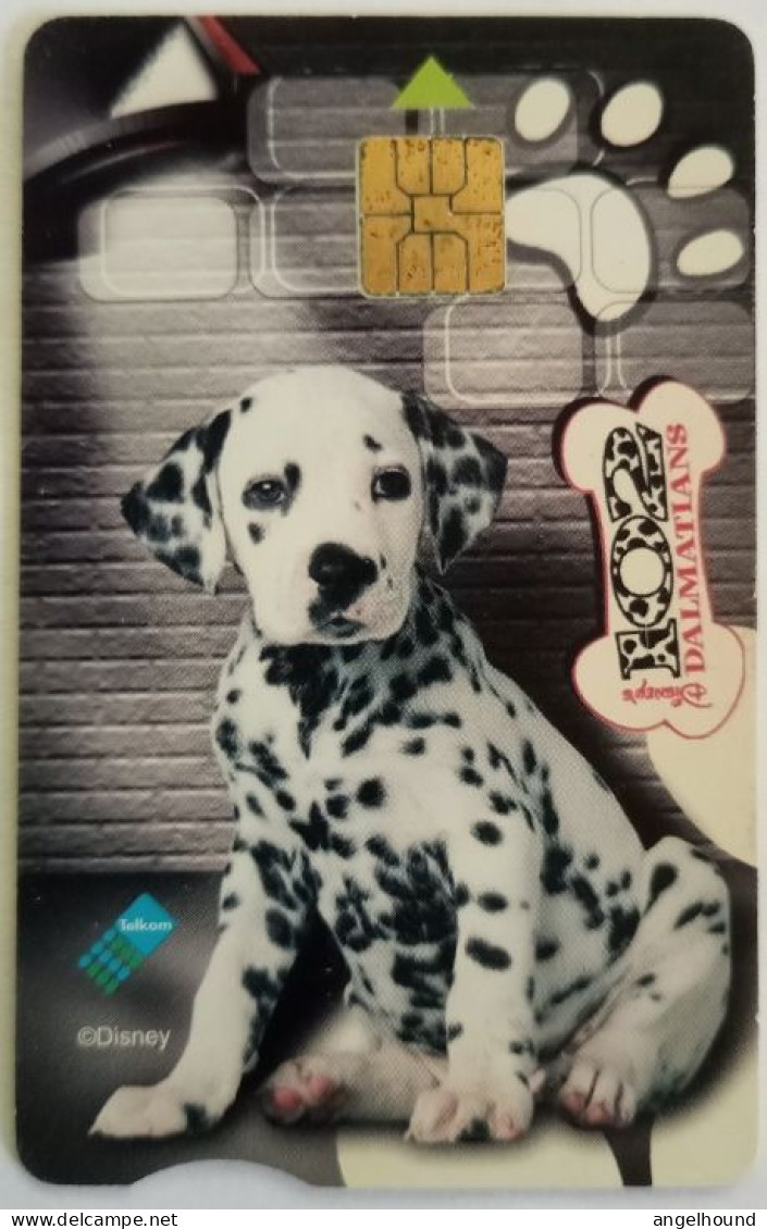 South Africa R20 Chip Card - 102 Dalmatian - Südafrika