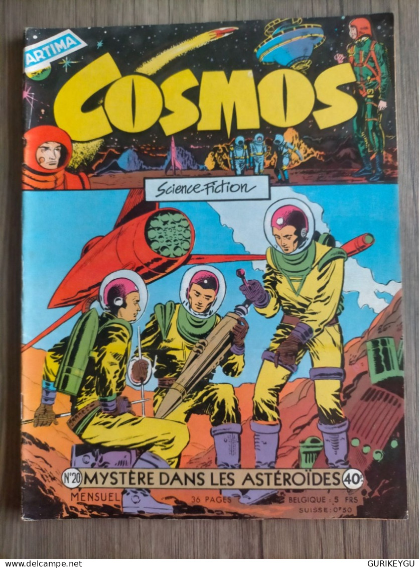 Bd Atome KID COSMOS N° 20 ARTIMA 1958 Science Fiction RAY COMET  BIEN - Arédit & Artima