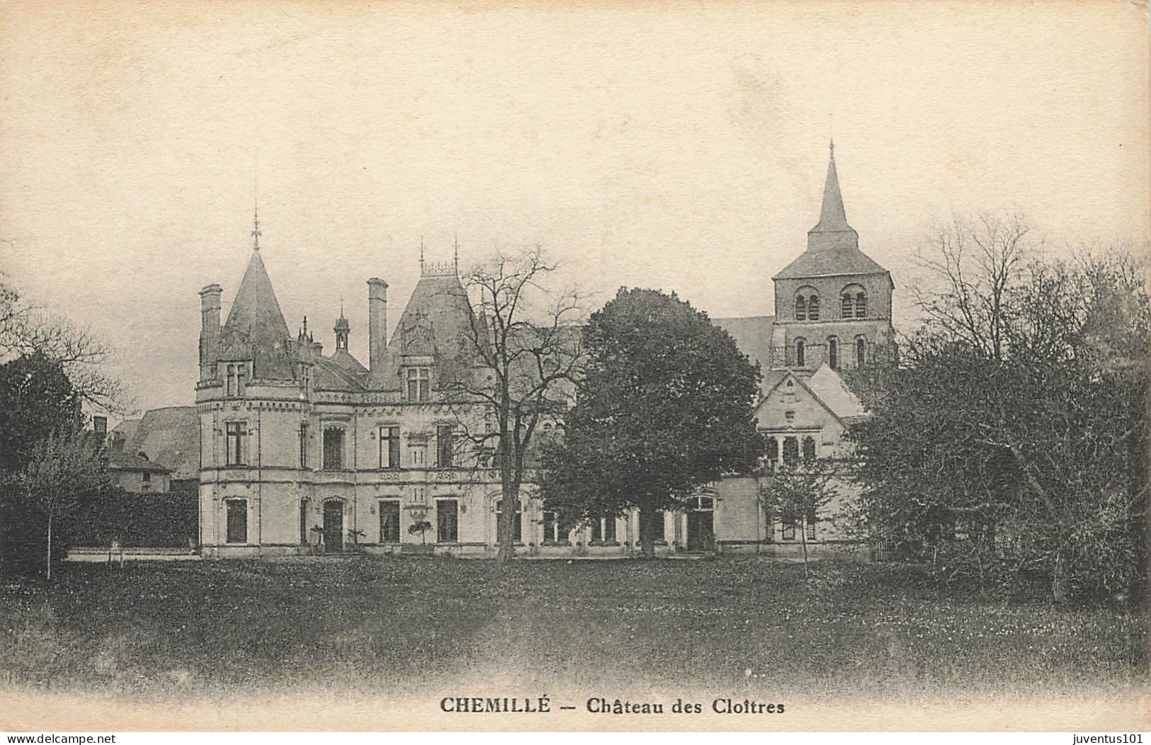 CPA Chemillé-Château Des Cloitres         L2821 - Chemille