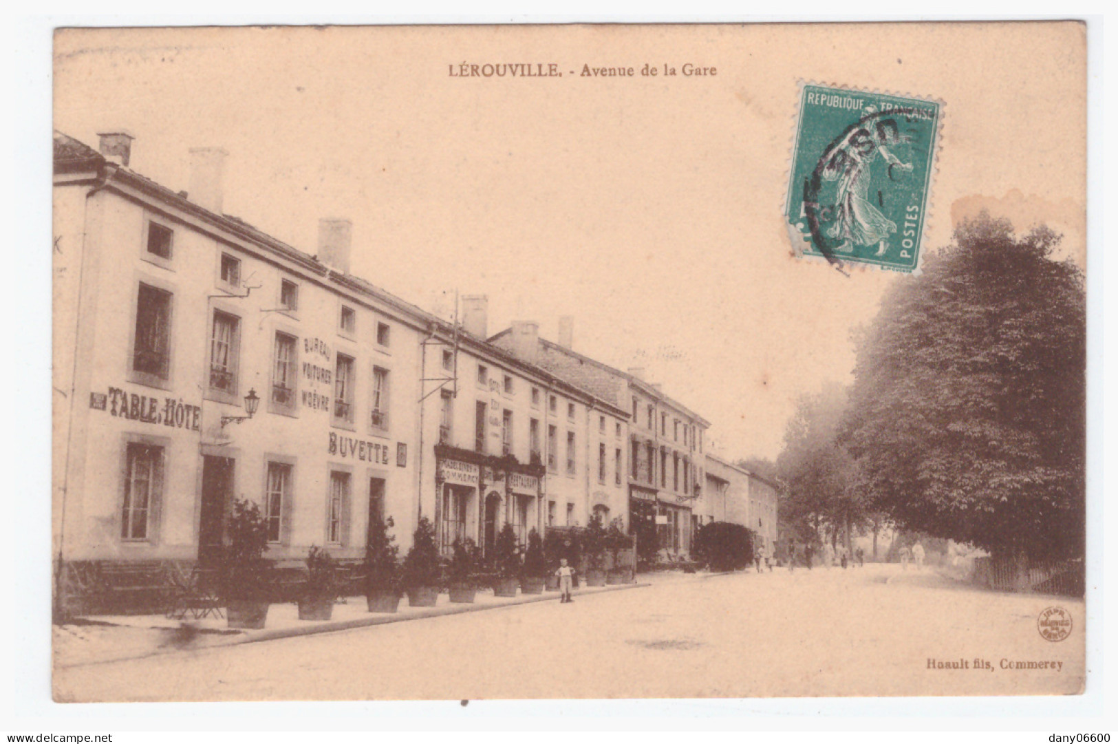 LEROUVILLE - Avenue De La Gare (carte Animée) - Lerouville