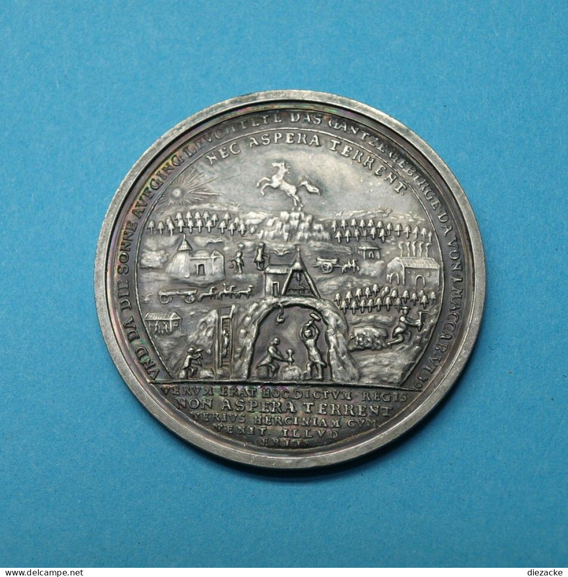 Bergbaumedaille "Weltbergbau-Kongreß Düsseldorf 1976" Vz (BB003 - Ohne Zuordnung