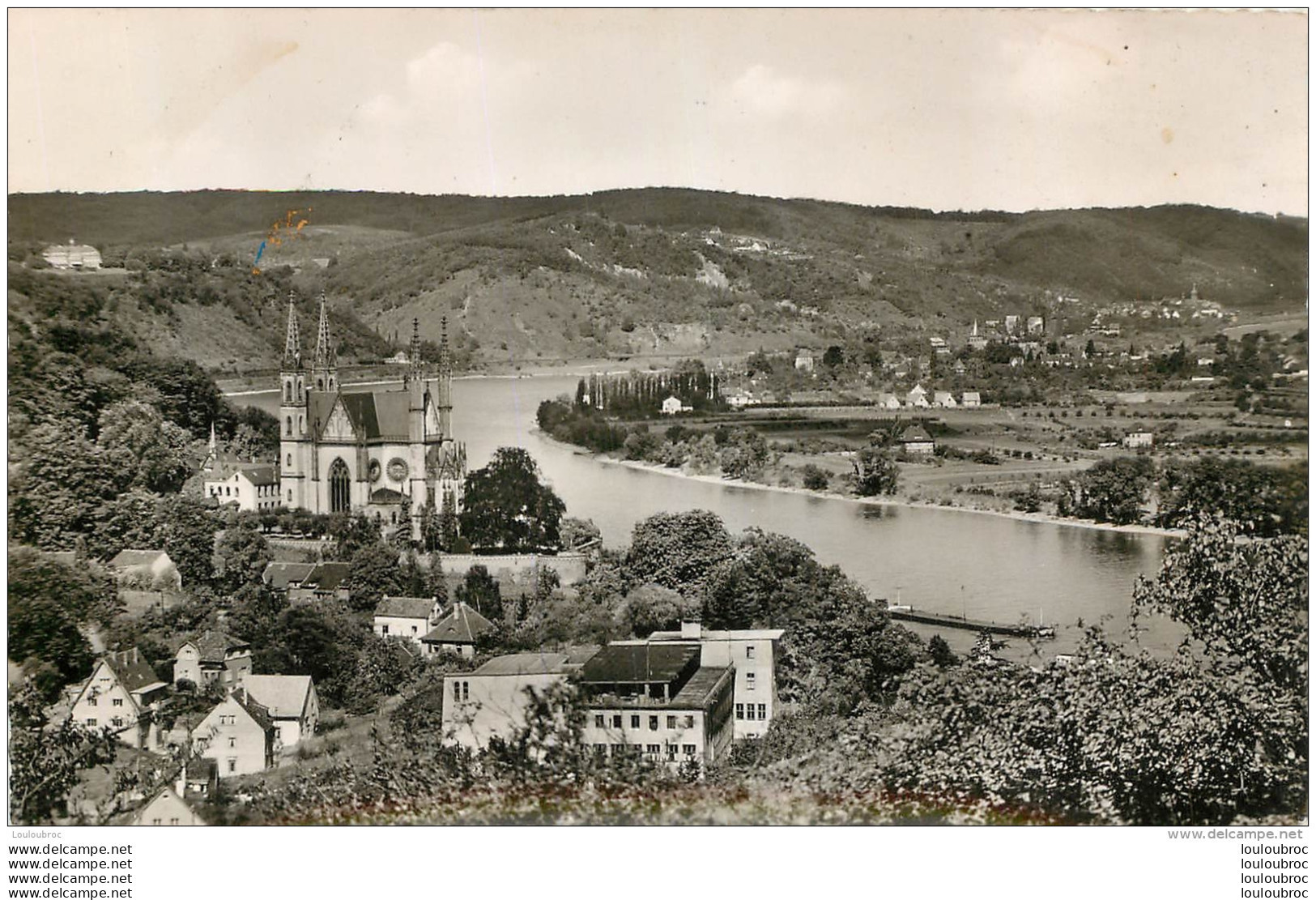 REMAGEN  BLICK AUF REMAGEN UND UNKEL AM RHEIN - Remagen