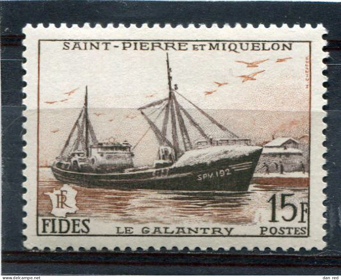 SAINT-PIERRE ET MIQUELON N° 352 ** (Y&T) (Neuf) - Unused Stamps