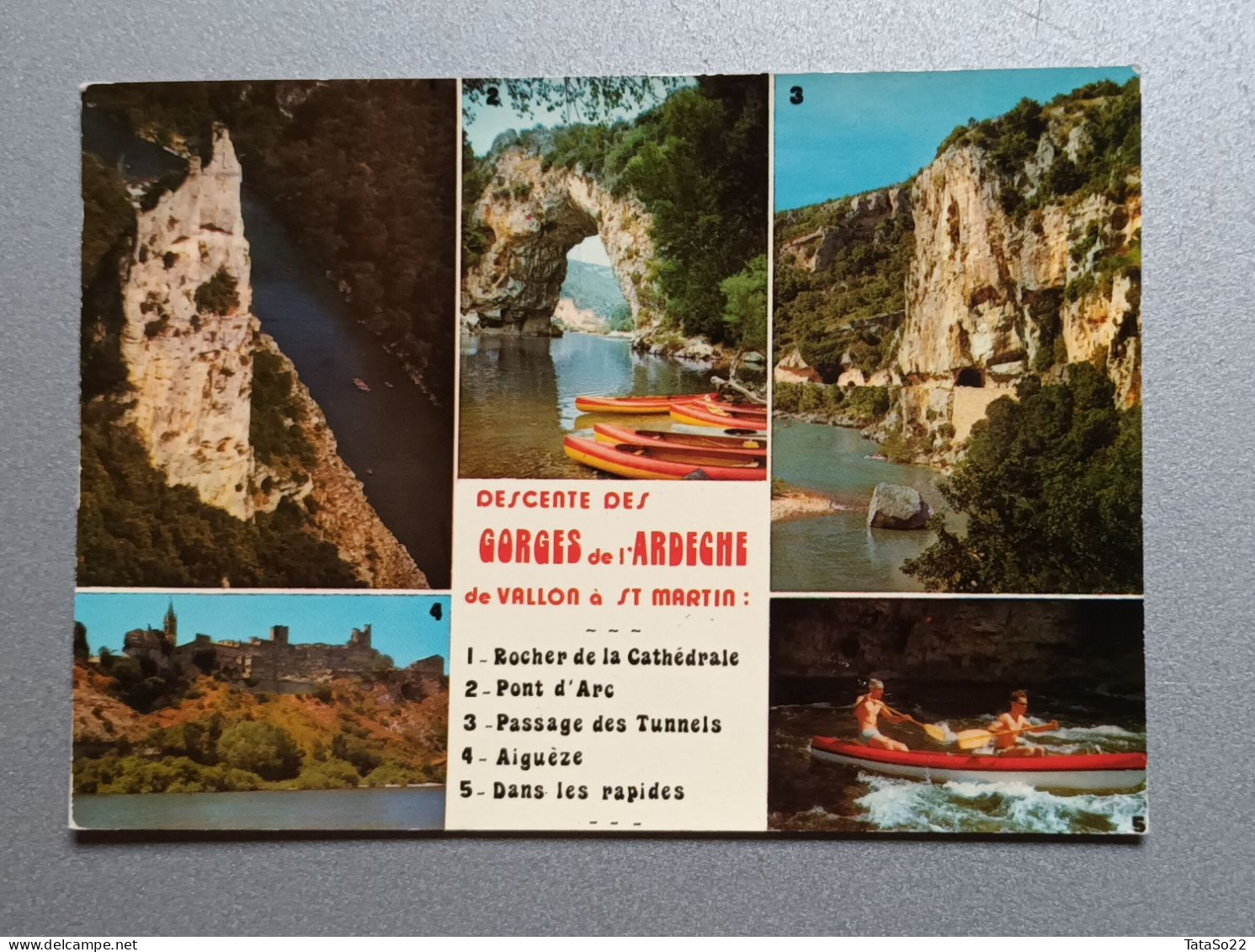 Descente Des Gorges De L'Ardèche : Multivues - Vallon Pont D'Arc