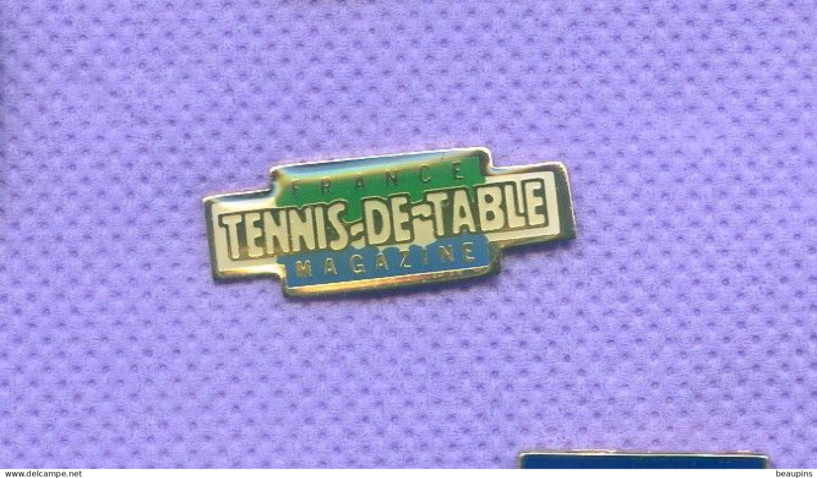 Rare Pins Tennis De Table Magazine Ping Pong N848 - Tafeltennis