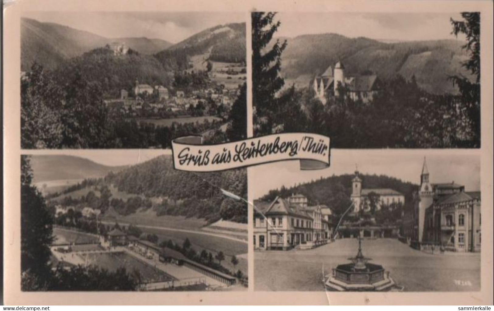 60684 - Leutenberg - U.a. Schwimmbad - 1959 - Leutenberg