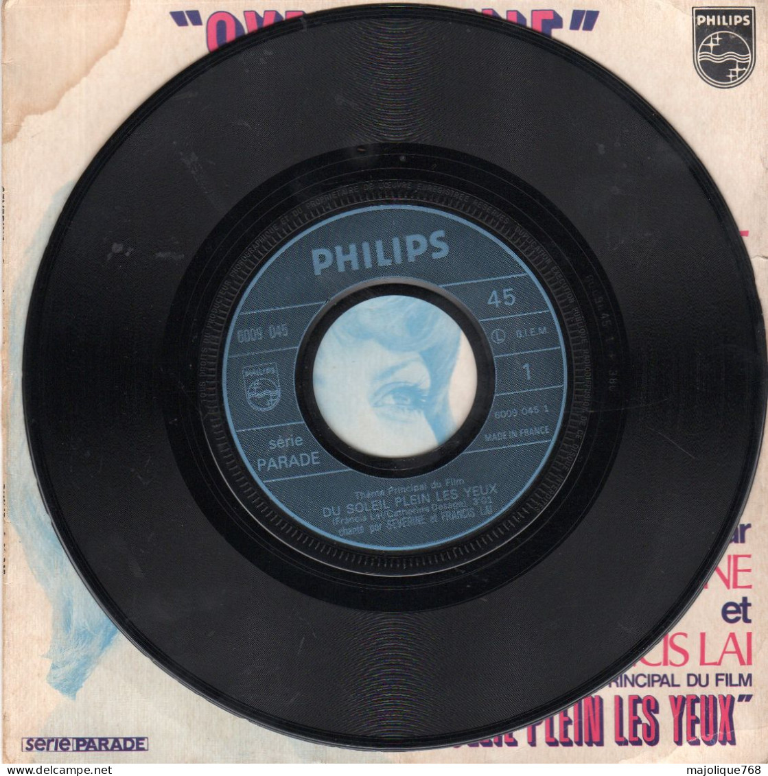 Disque De Séverine - "sympathie" - Philips 6009.045 - France 1970 - Disco, Pop
