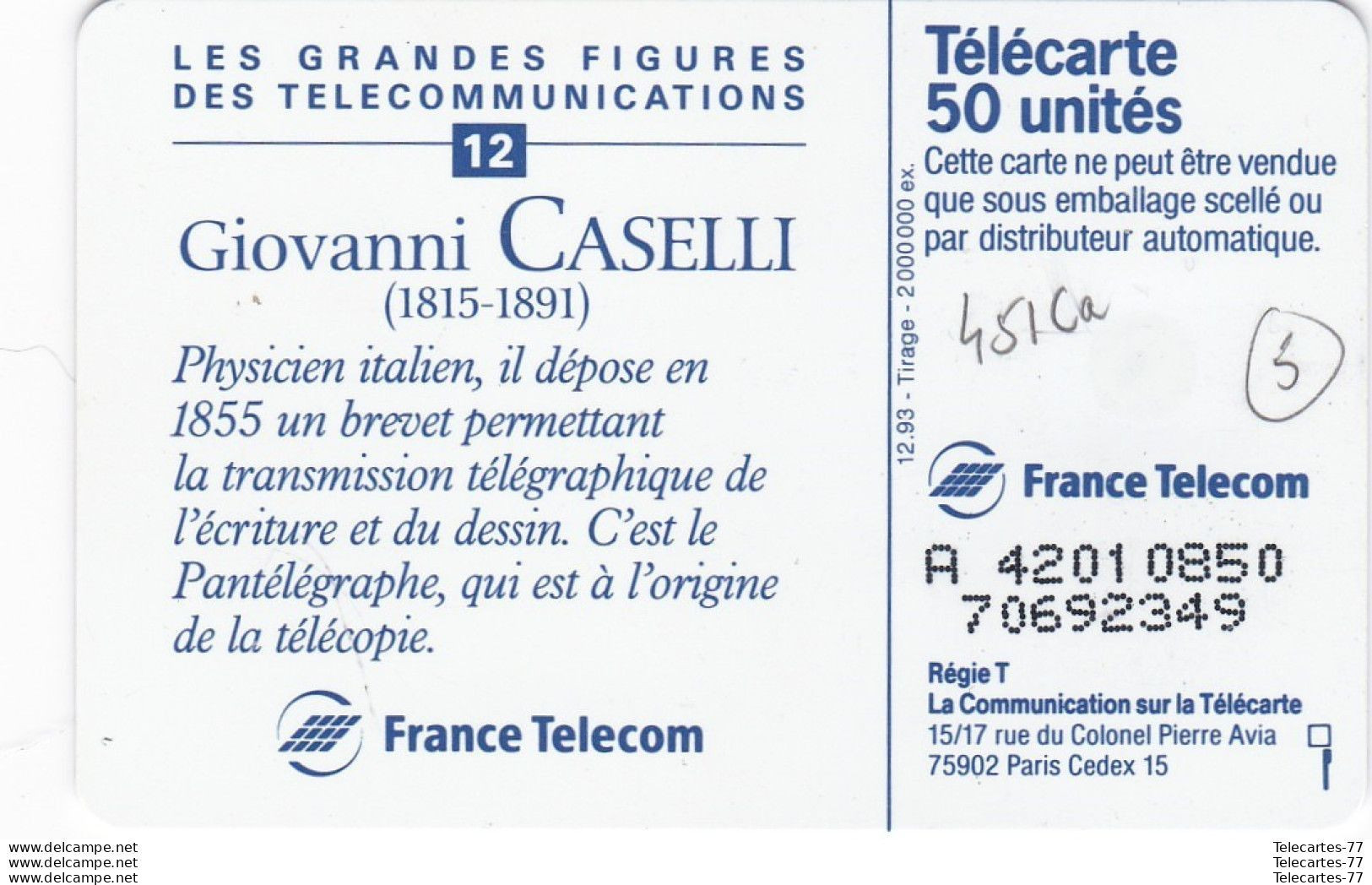 F451Ca-CASELLI DN-50u-SO5-12/93 - 1993