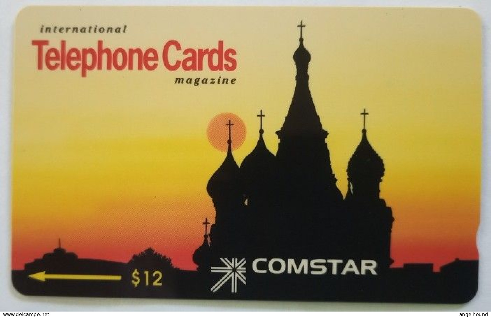 Russia Comstar $12 MINT GPT 7SSRA - International Telephone Cards Magazine - Russie