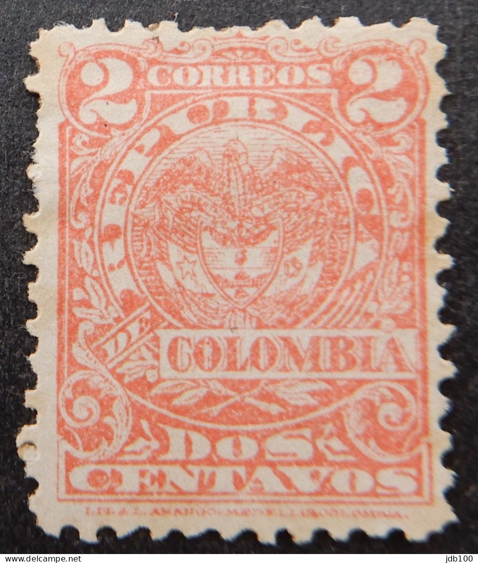 Colombia 1902 (9b) Coat Of Arms - Colombia