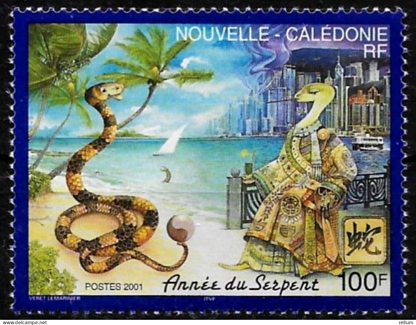 Nouvelle Calédonie 2001 - Yvert Et Tellier Nr. 838 - Michel Nr. 1230 ** - Nuovi