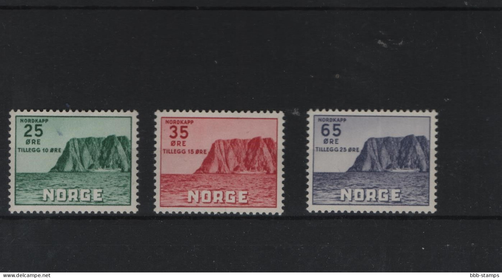 Norwegen Michel Cat.No.  Mnh/** 408/410 - Ungebraucht