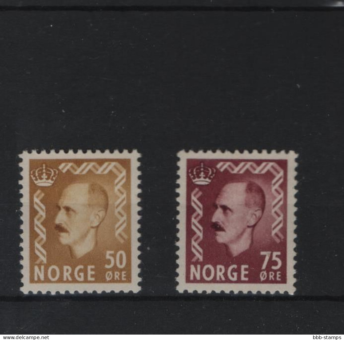 Norwegen Michel Cat.No.  Mnh/** 414/415 - Unused Stamps