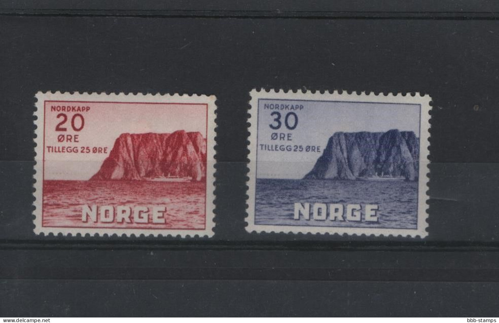 Norwegen Michel Cat.No.  Vlh//* 198/199 - Unused Stamps