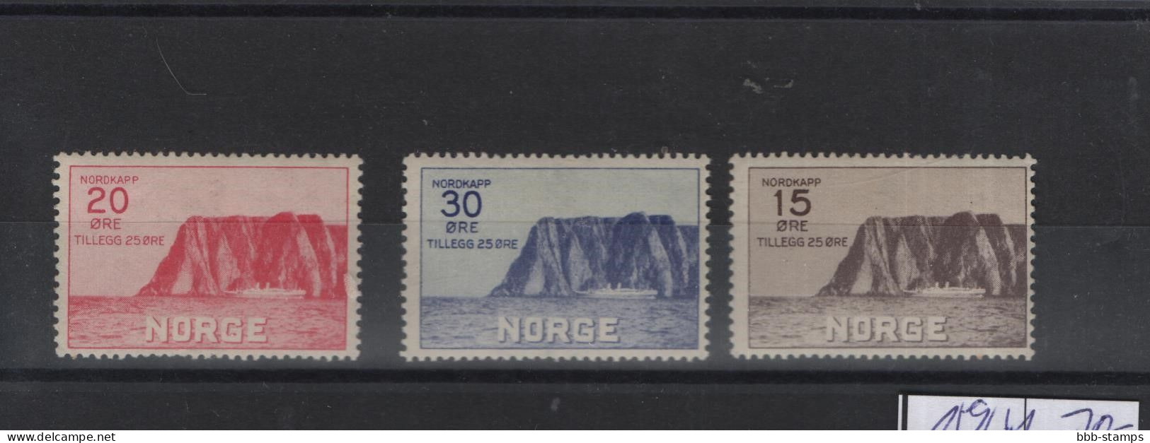 Norwegen Michel Cat.No.  Vlh/* 159/161 - Neufs