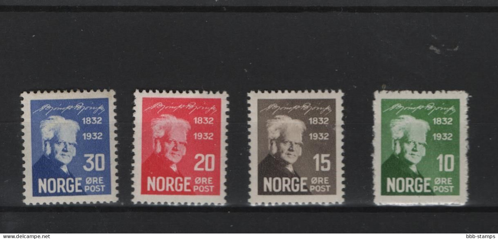 Norwegen Michel Cat.No.  Vlh/* 163/169 - Unused Stamps