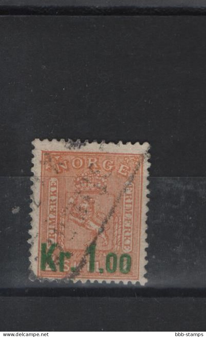 Norwegen Michel Cat.No. Used  62 - Used Stamps