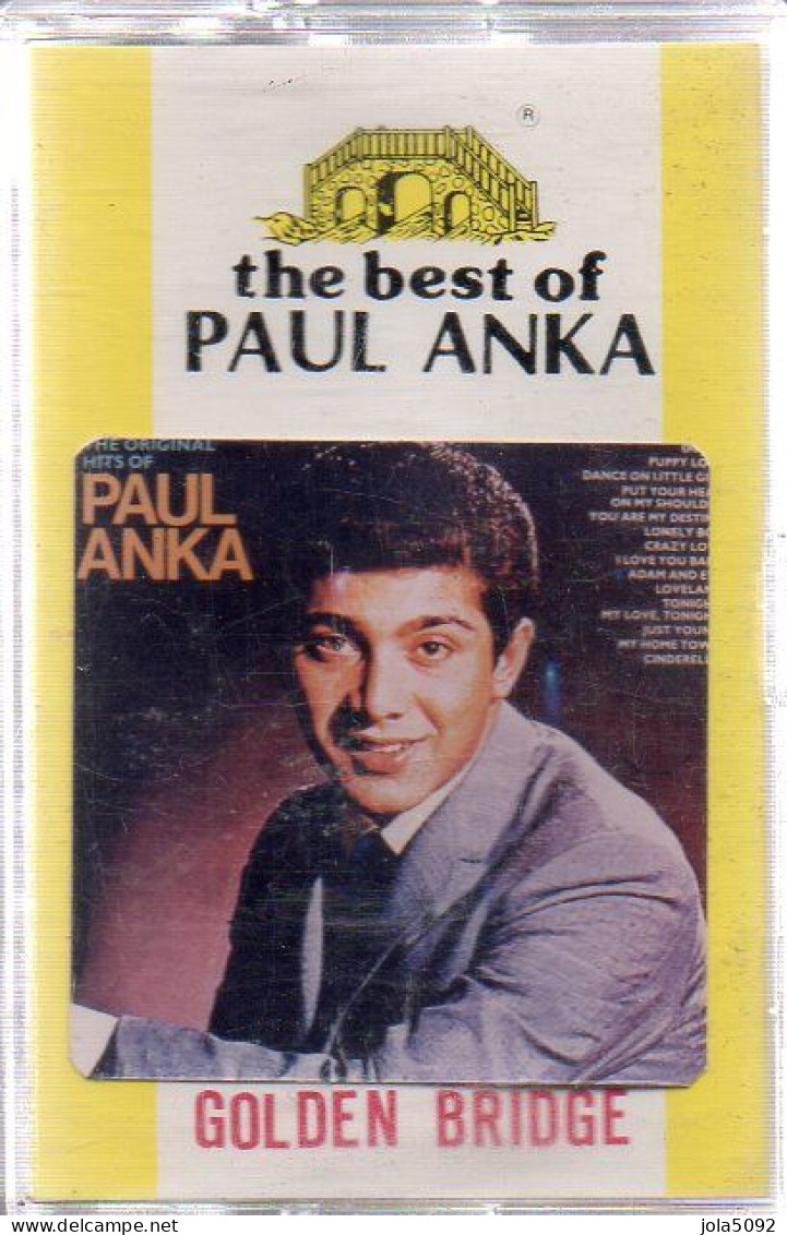 The Best Of PAUL ANKA - K7 Cassette Audio - Cassettes Audio