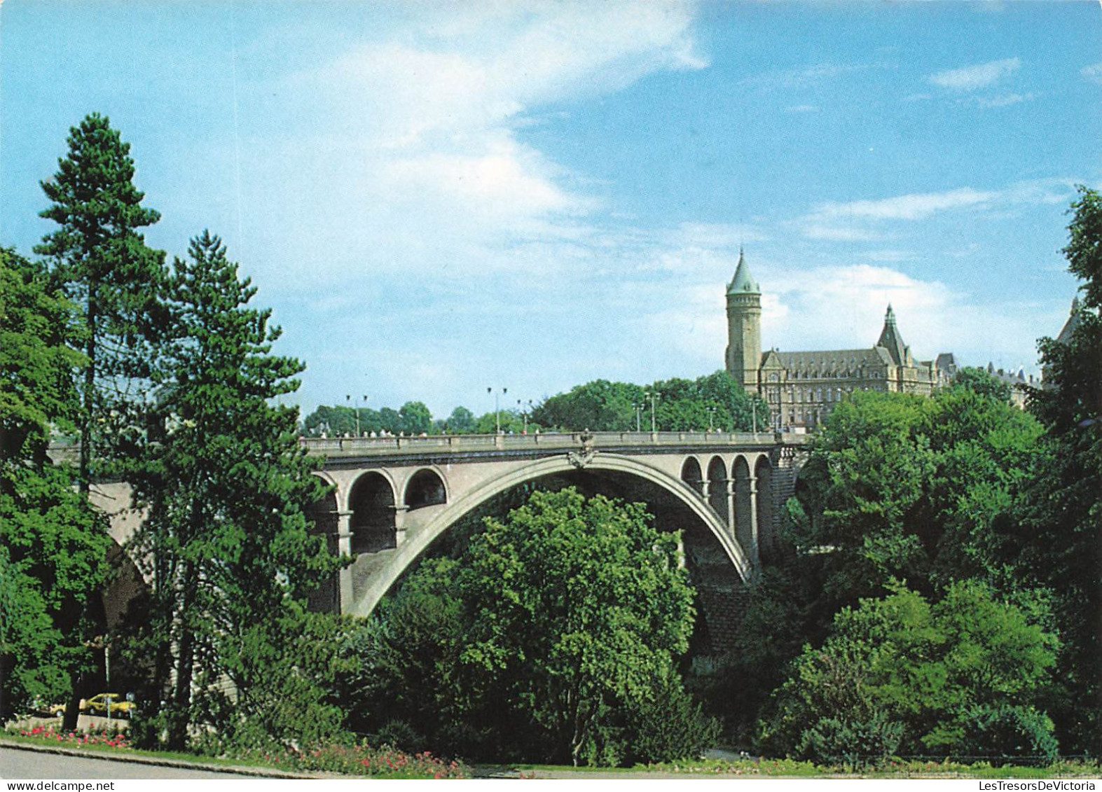 LUXEMBOURG - Pont Adolphe Et Caisse D'Epargne - Colorisé - Carte Postale - Luxemburgo - Ciudad