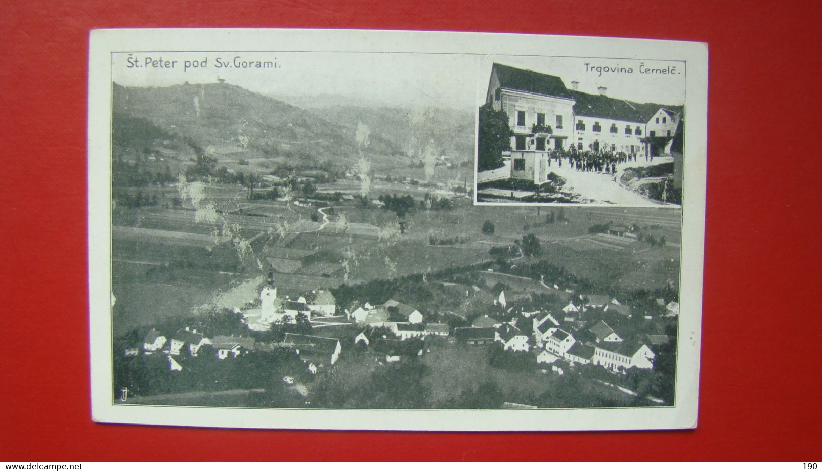 Bistrica Ob Sotli.St.Peter Pod Sv.Gorami. Trgovina Cernelc.Foto: Vinko Bavec. - Slovénie