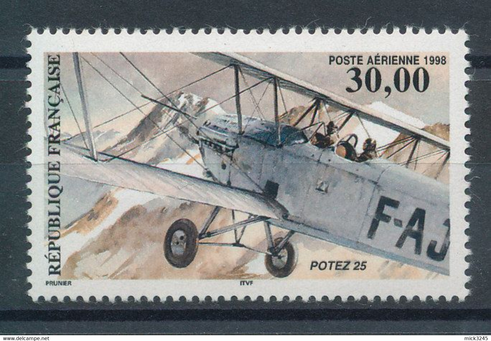 PA 62** Avion Biplan Potez 25 - 1960-.... Postfris