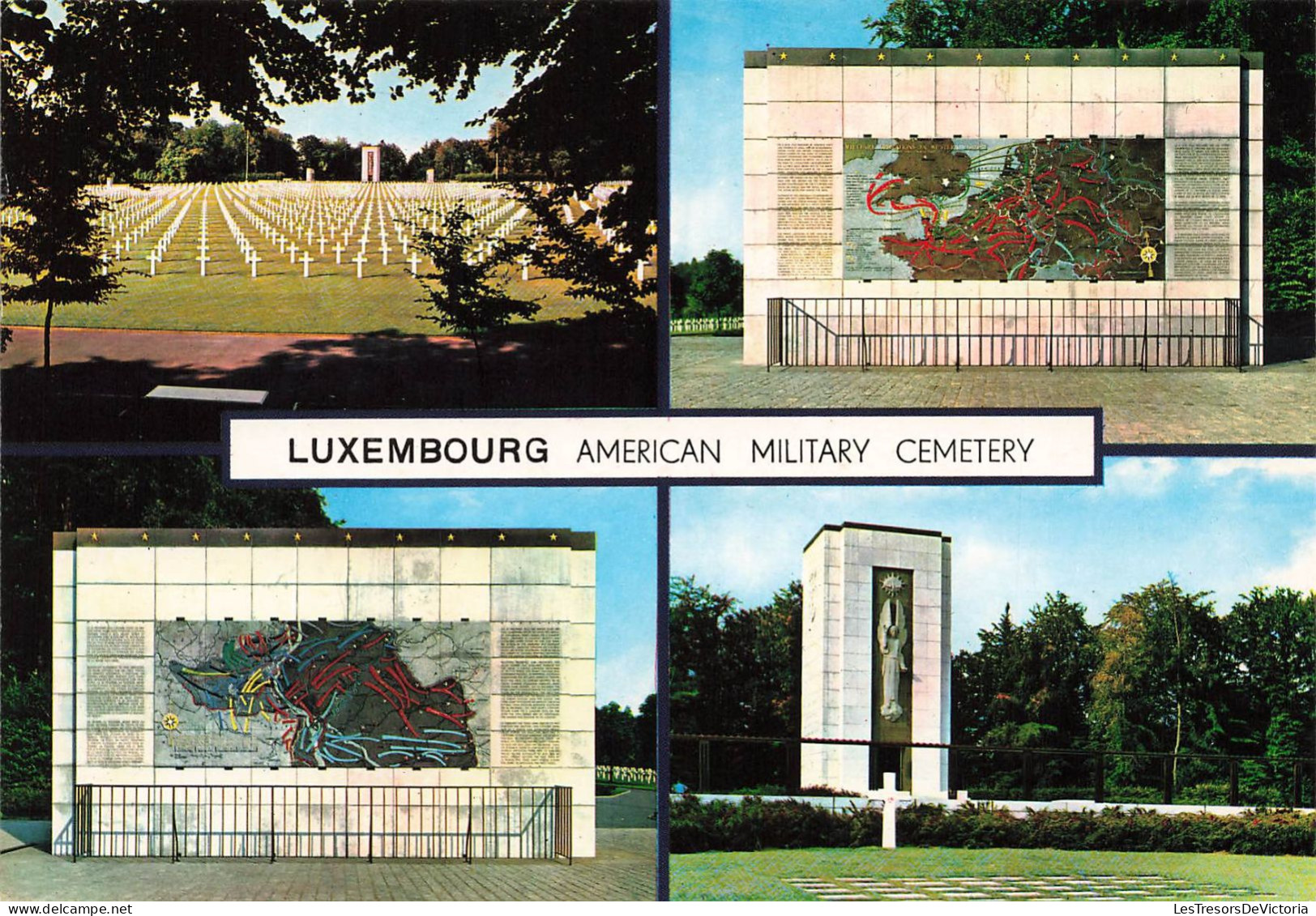 LUXEMBOURG - American Military Cemetery - Carte Postale - Luxemburgo - Ciudad