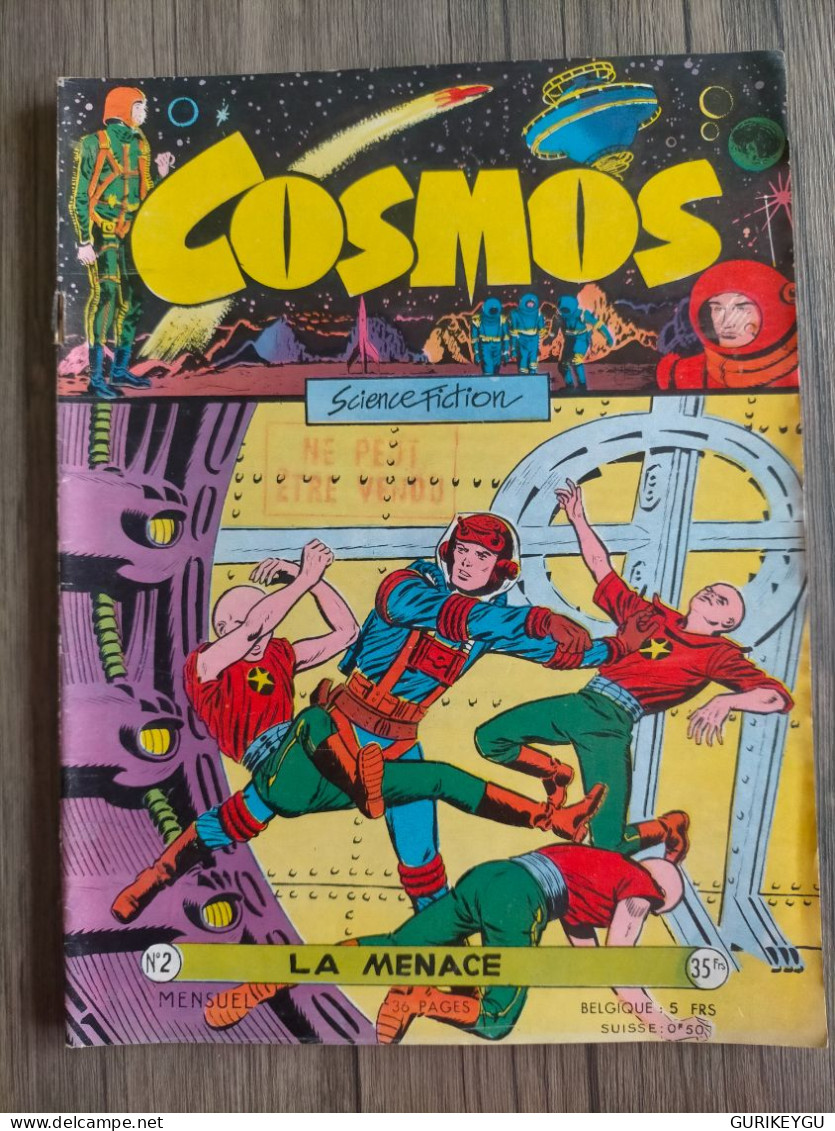 Bd Atome KID COSMOS N° 2  ARTIMA 1956 Science Fiction RAY COMET BIEN - Arédit & Artima