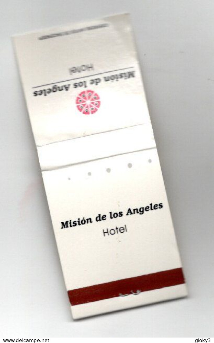 BLISTER FIAMMIFERI PUBBLICITA' HOTEL MISION DE LOS ANGELES MESSICO - Boites D'allumettes