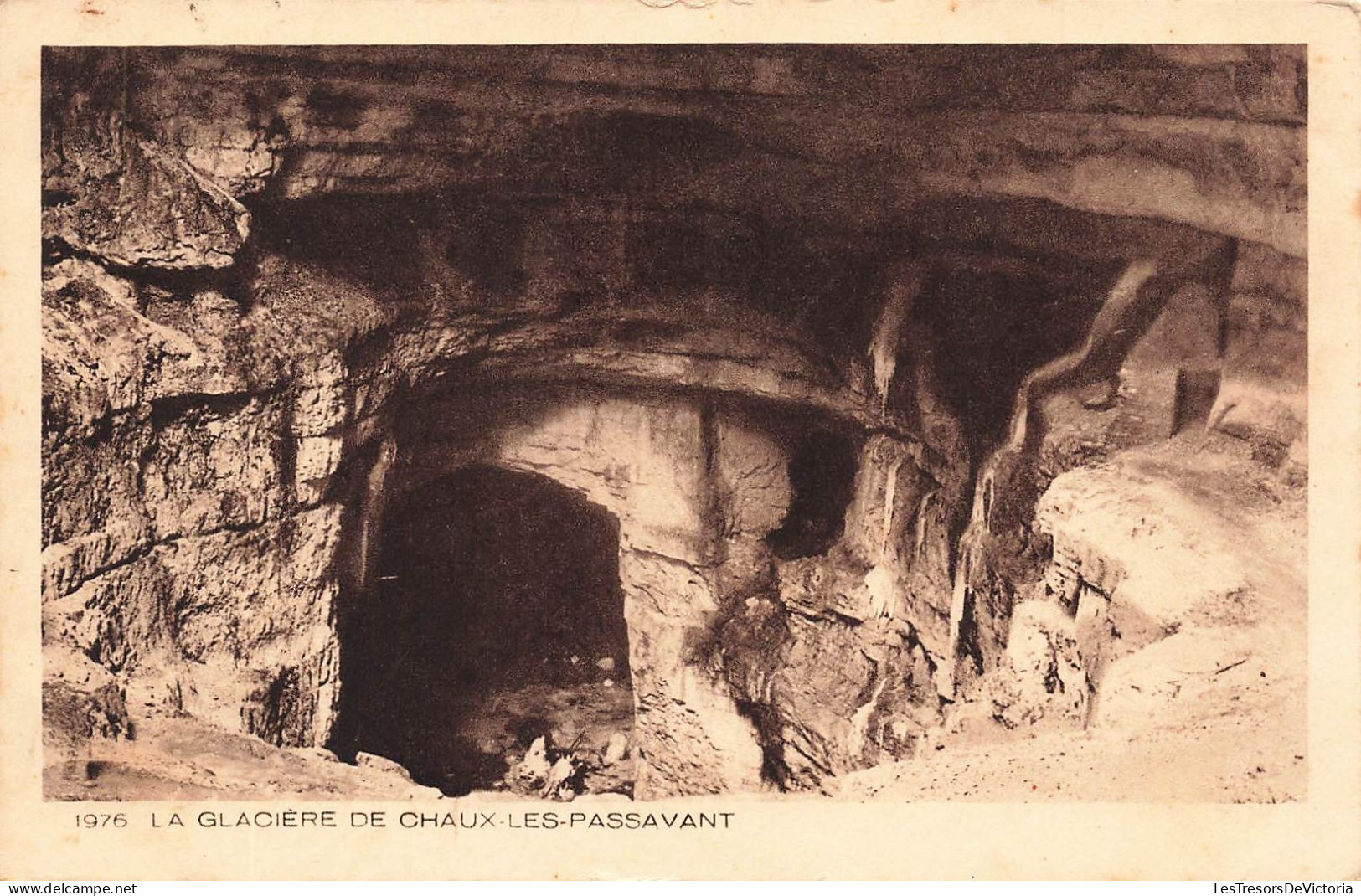 FRANCE - La Glacière De Chaux Les Passavant - Vue Sur L'entrée De La Grotte - Carte Postale Ancienne - Pontarlier