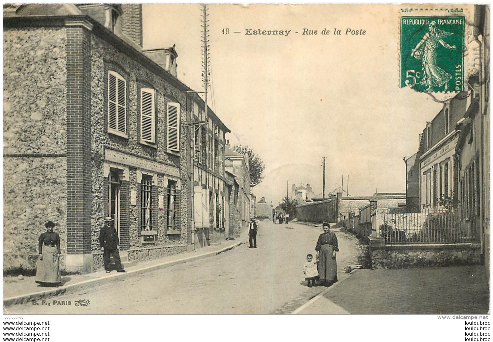 ESTERNAY RUE DE LA POSTE - Esternay