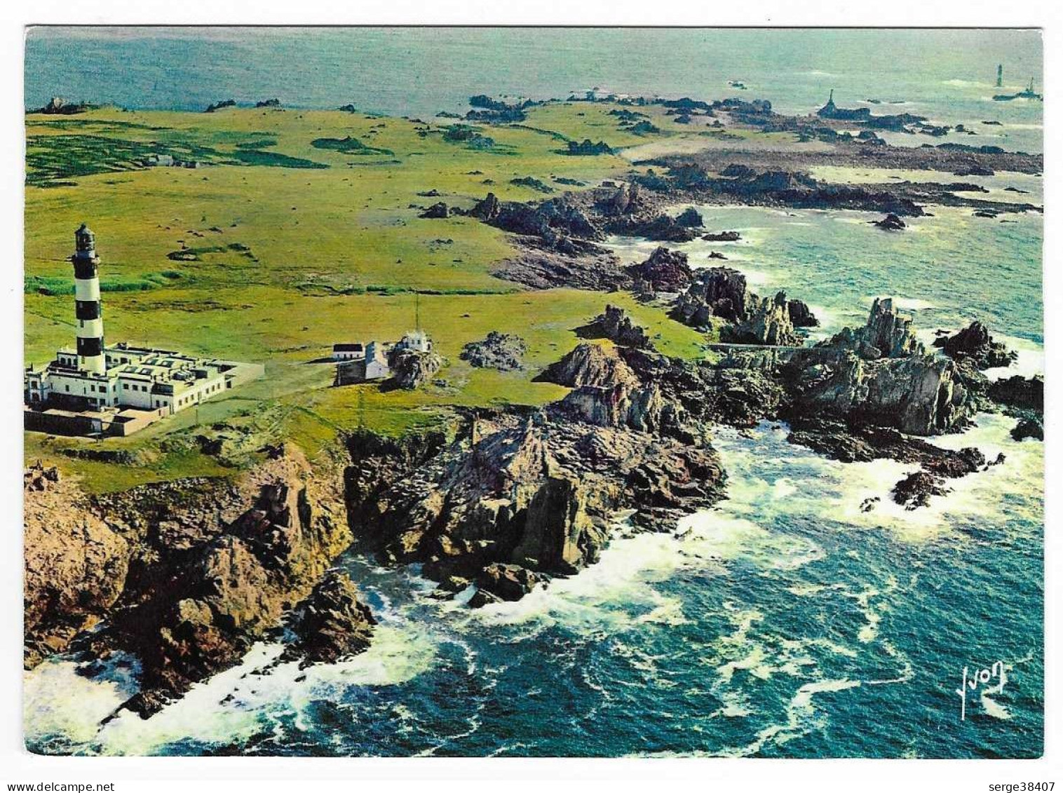 Ouessant - Vue Aérienne - Phare De Créach - N° 5555   # 10-23/6 - Ouessant