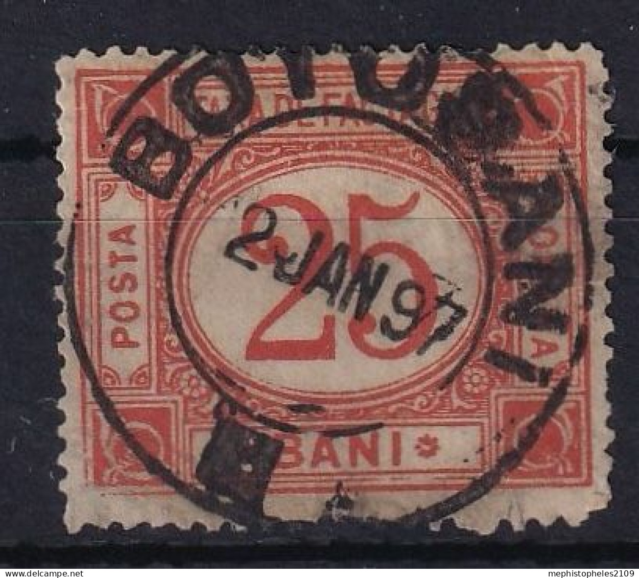 ROMANIA 1895 - Canceled - Sc# Q1 - Colis Postaux - Colis Postaux