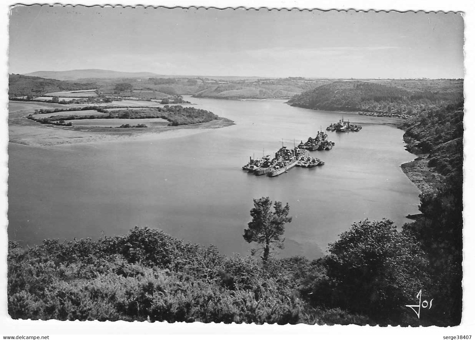 Landévennec - Anse De Penforn Vers Térénez Et Le Moulin Mer - N°845 # 10-23/6 - Landévennec