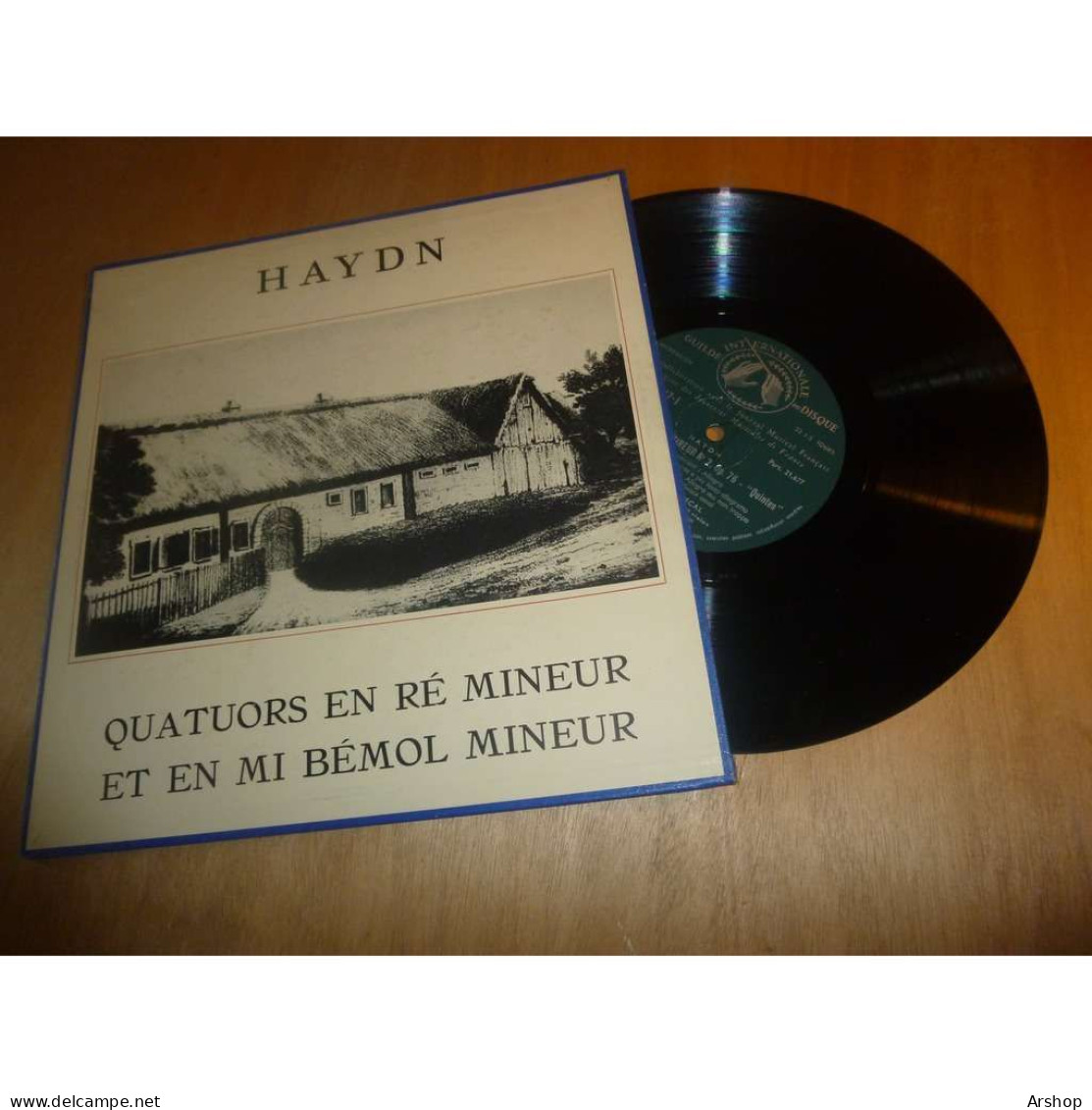 QUATUOR PASCAL Quatuor En Ré Mineur Opus 76,n°2 - Mi Bémol Majeur Opus 32, N°2 HAYDN GIDD Lp MS 47 - Classical