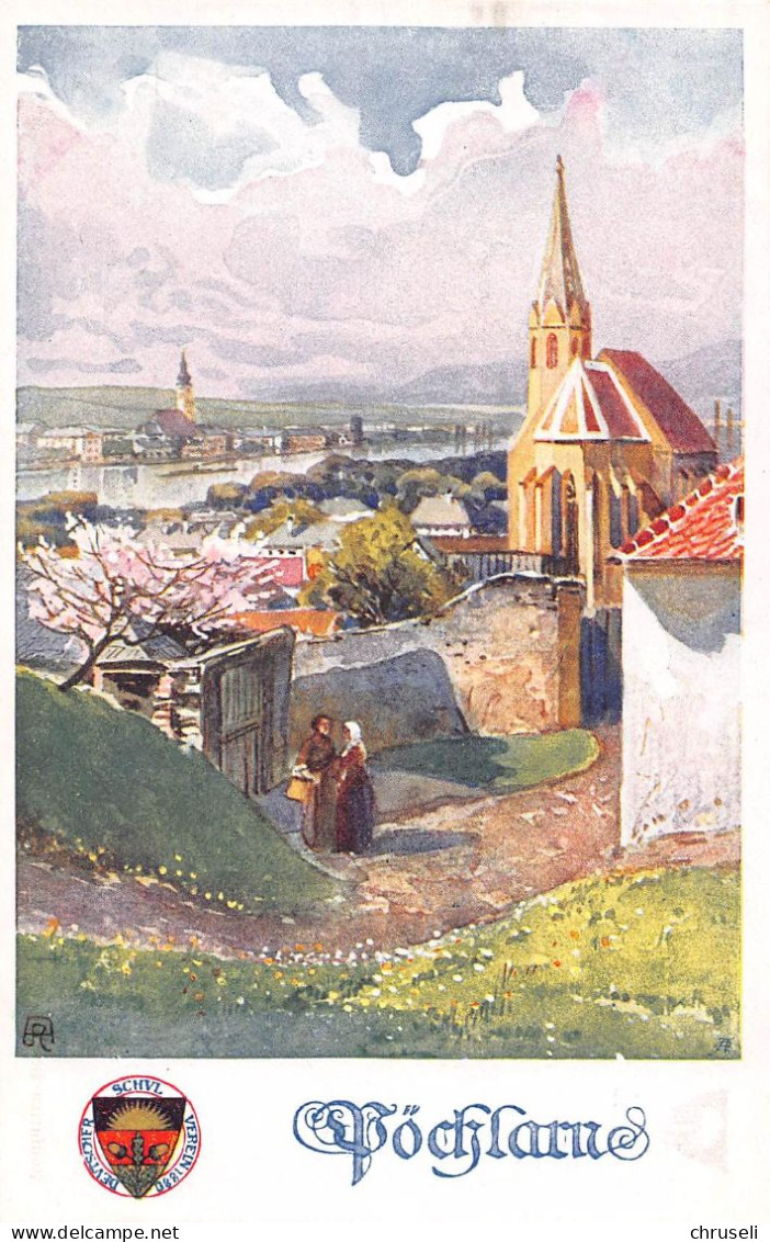 40 Künstlerkarten Deutscher Schulverein 1880 Orginal Album  Motive Oesterreich