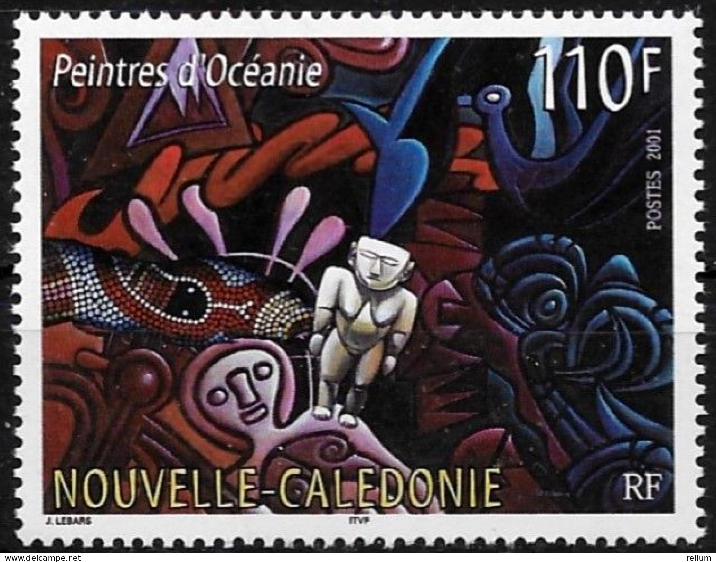 Nouvelle Calédonie 2001 - Yvert Et Tellier Nr. 846 - Michel Nr. 1240 ** - Unused Stamps