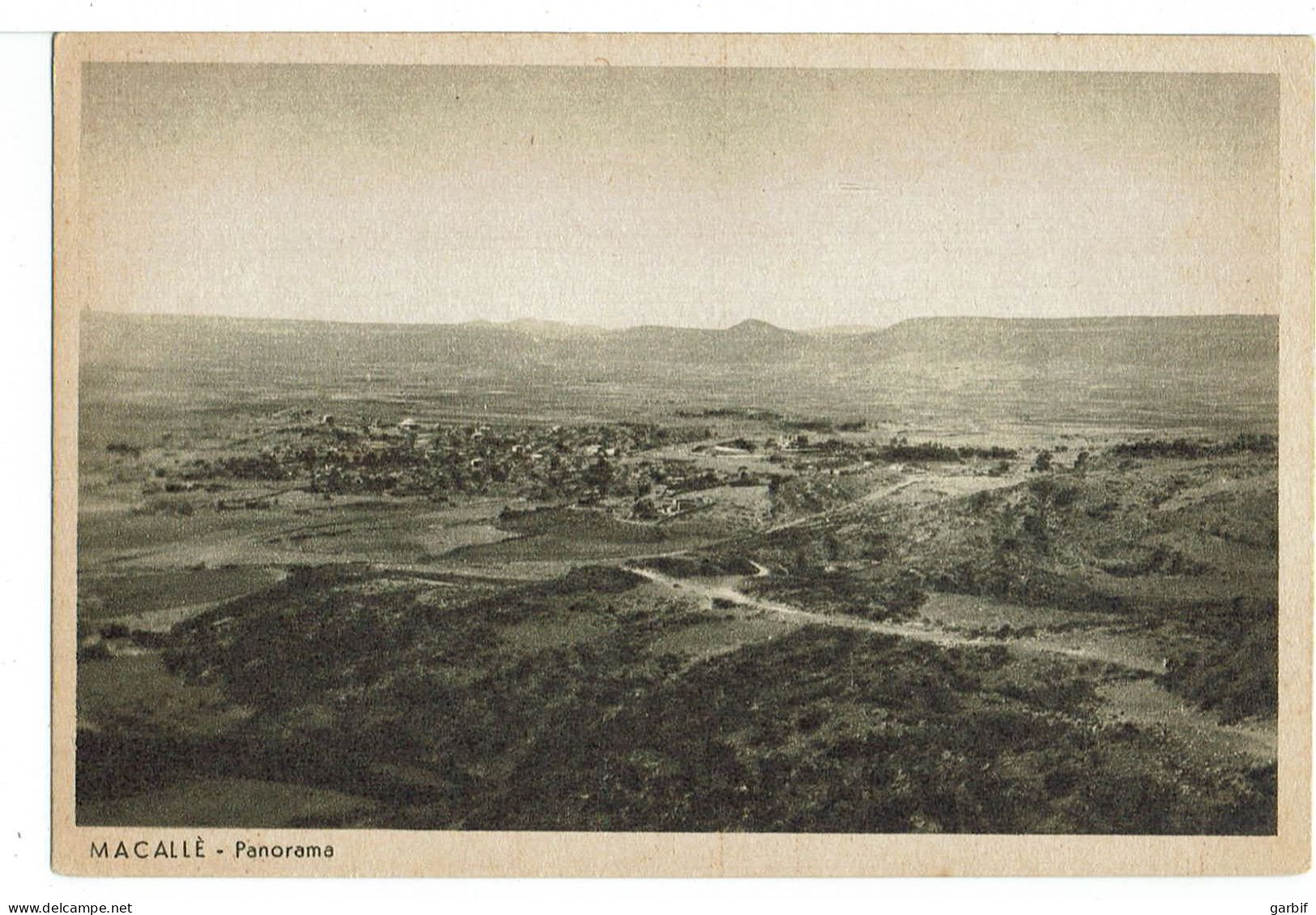 Colonie - Macallè - Panorama - Fp Nv - Ethiopië