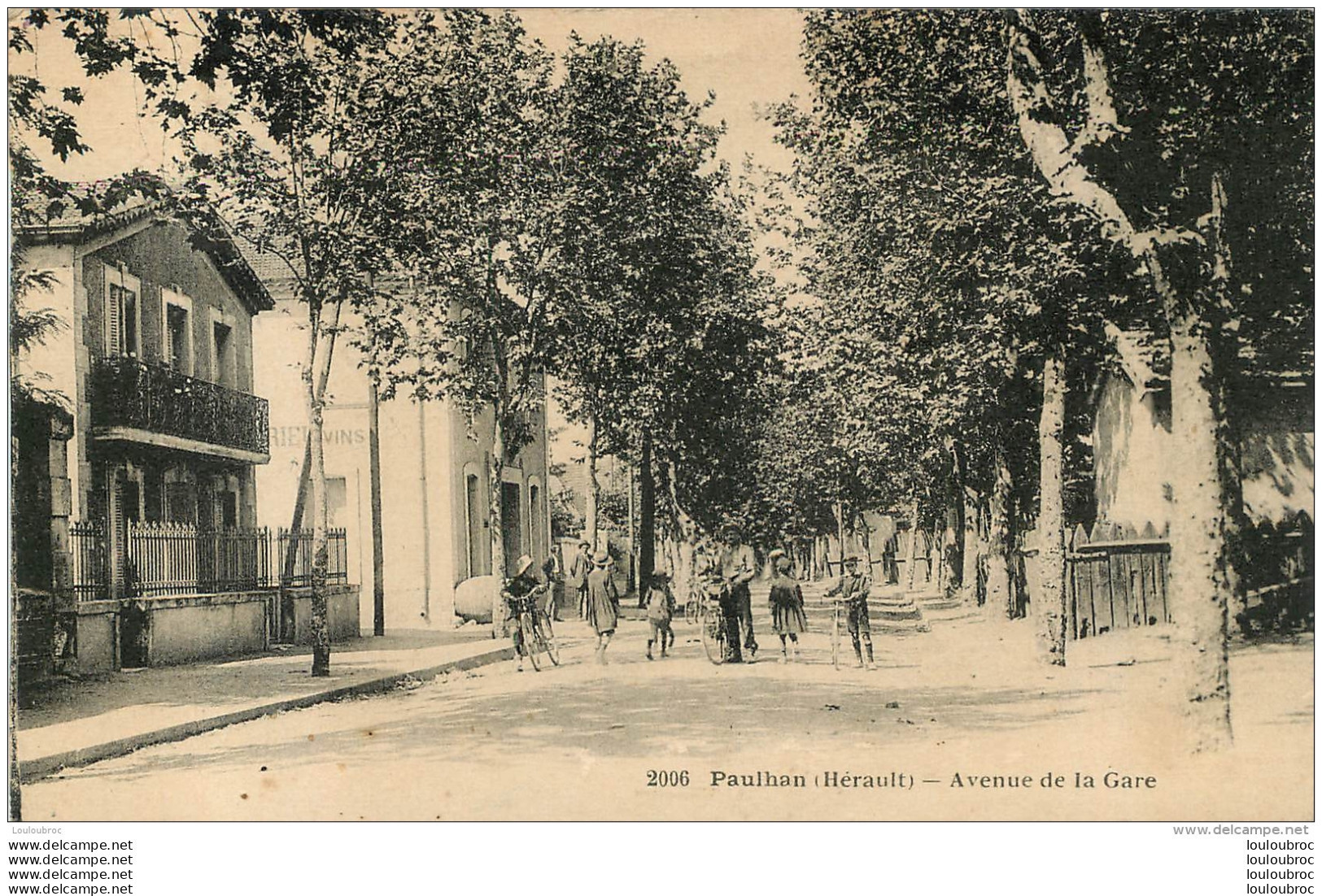 PAULHAN  AVENUE DE LA GARE - Paulhan