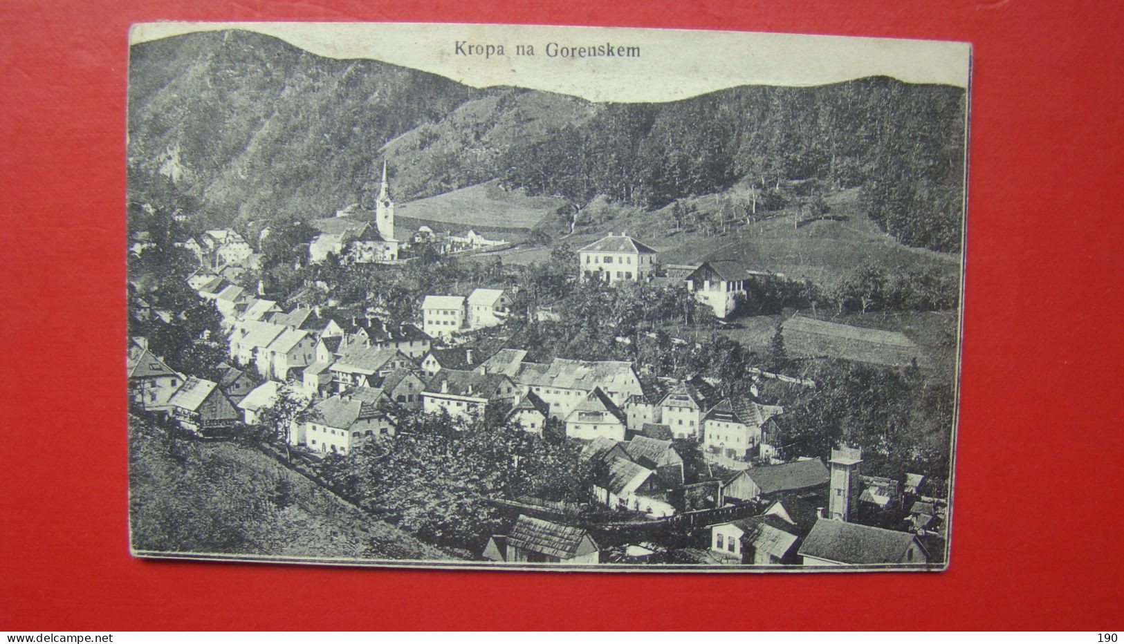 Kropa Na Gorenjskem. Foto:Franc Kunc,Ljubljana. - Slowenien