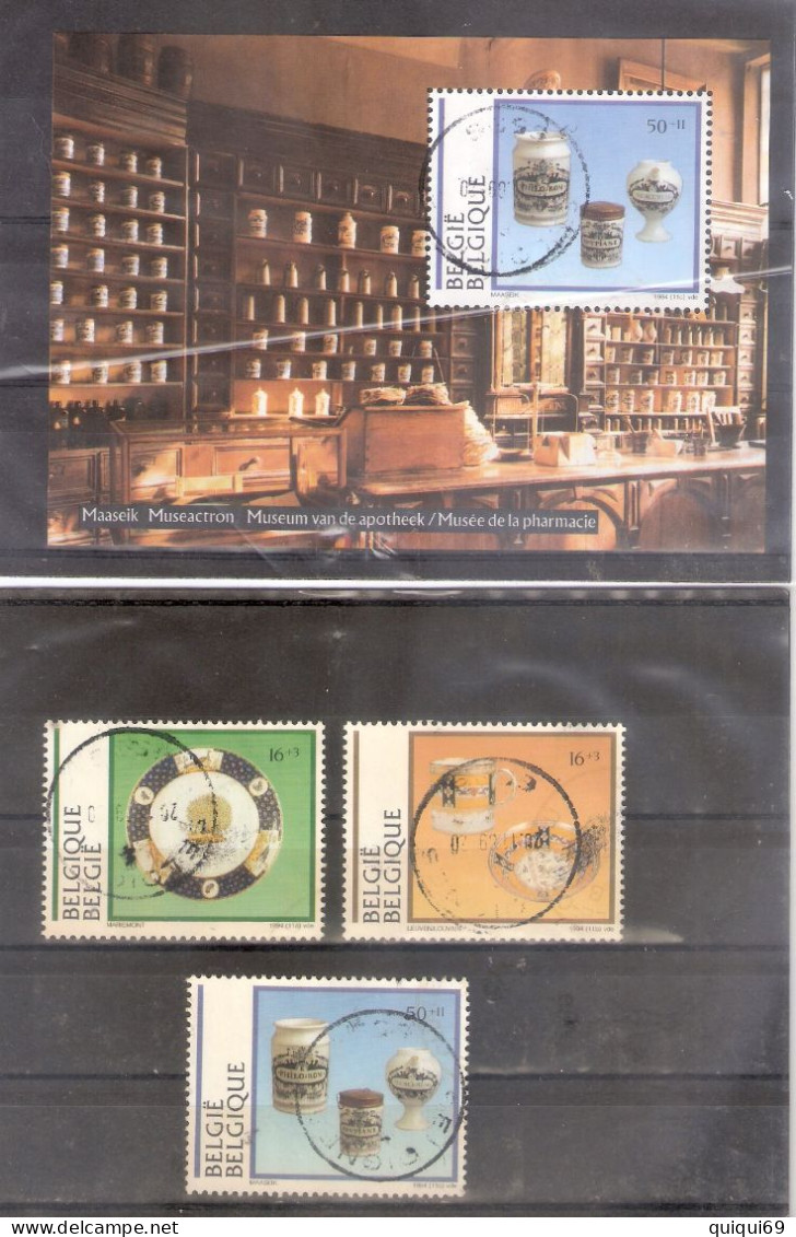 2566/68 + BF69 Oblitérés  COB 18 Eur - Used Stamps