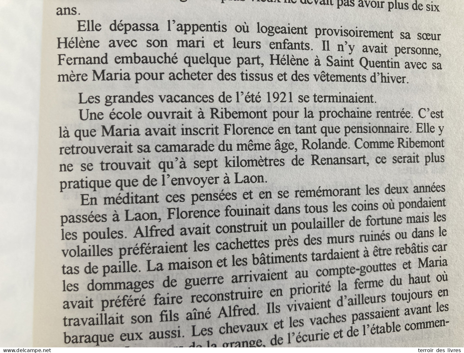 LE BELGE 1997 MARIE FRANCE HÉLAERS 1919-1939 RIBEMONT RENANSART LAON ST QUENTIN 